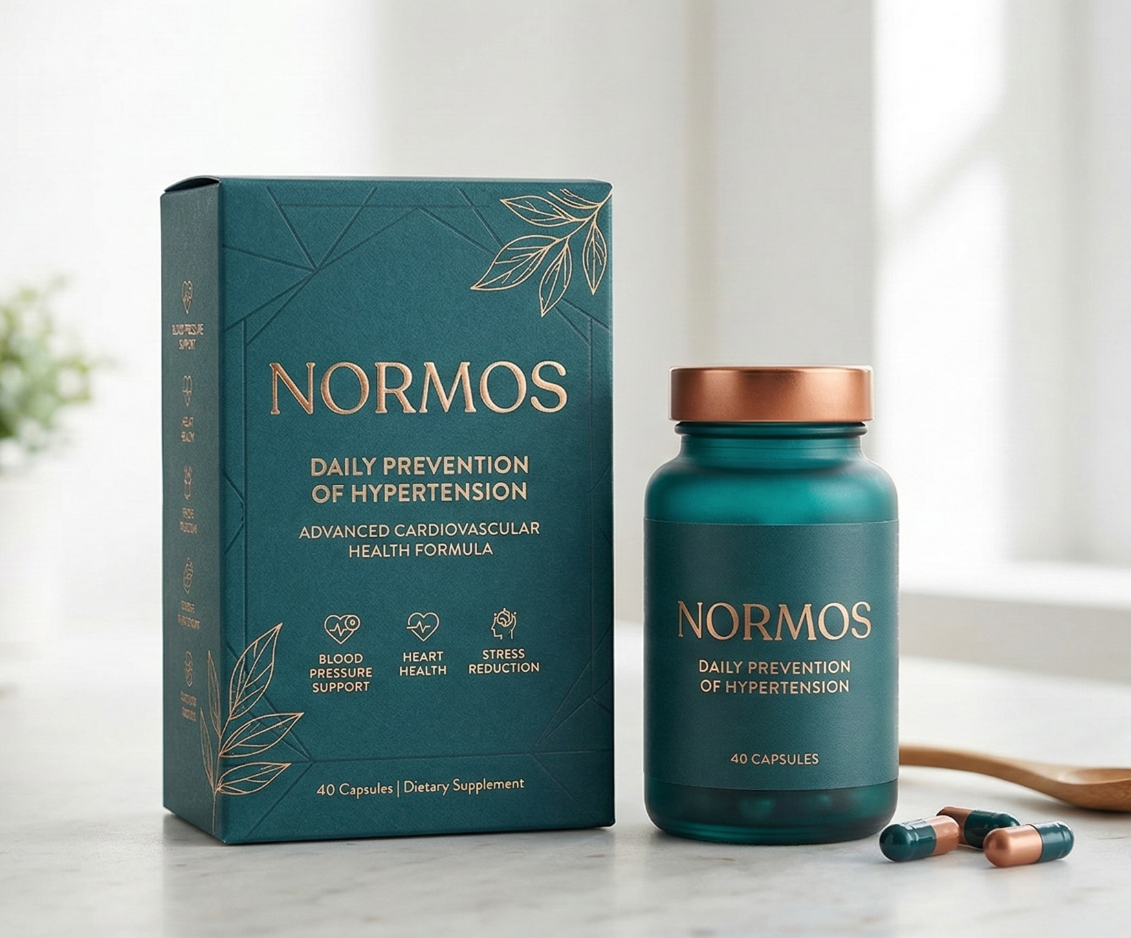 Normos – prehransko dopolnilo Rintorel.Eu, 40 kapsul